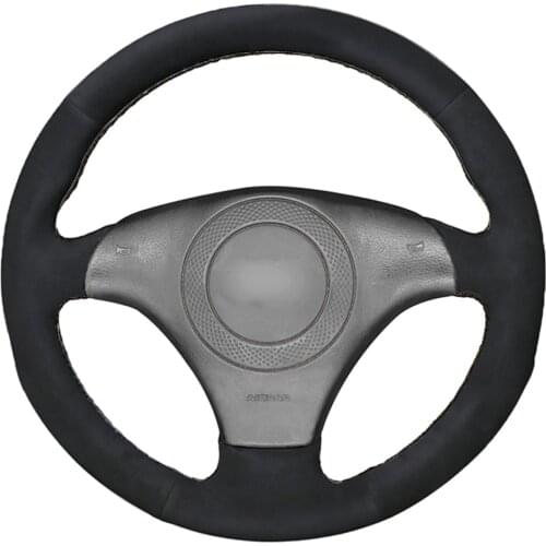 Alcantara Material Leather Car Steering Wheel Cover for Audi A8 (D2) 1998-2002 TT (8N) S4 (B5) S6 (C5) 1998-2001 S8 1998-2000