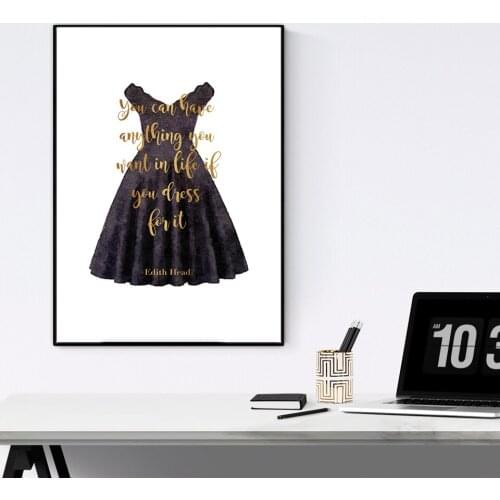 Minimalism Art Fashion Posters and Prints Black White Lashes Inspire Quote Canvas Painting Wall Picture Nordic Salon Decor Style