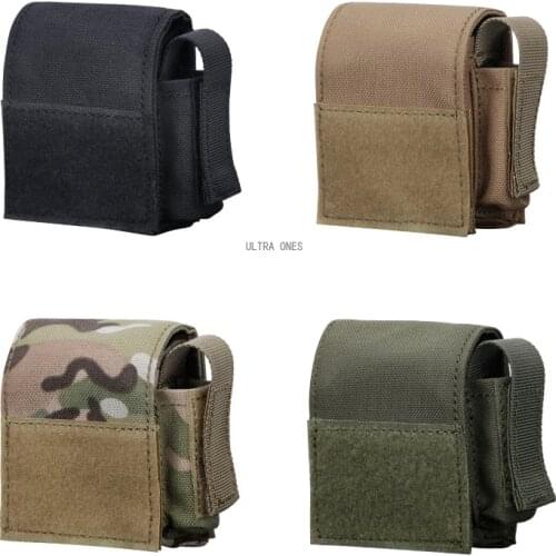 Combat Military Tactical Magazine Pouch Hunting Sundries Cigarette Case for Hiking Fishing Cs Airsoft Waist Easy Carrying Bag