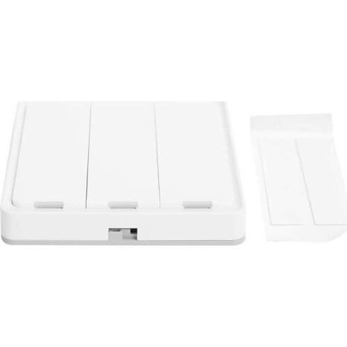 Dimmer switch Adjustable Controller for LED Strip Light Lamp ZigBee Scene Switch Wireless 3‑Keys Remote Wall