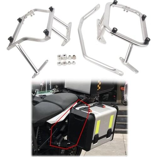 For KTM1090/1290 Side Frame Stainless Steel Motorcycle Non-destructive Installation Side Box Tail Box Quick Release Bracket Rack