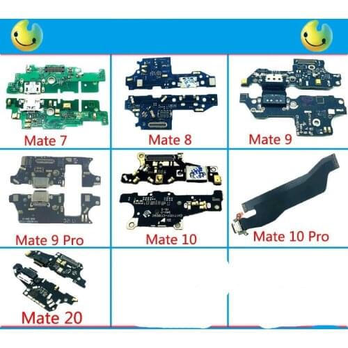 Honor Mate7 mate8 mate9 9pro 10 10pro 20 USB Charging Socket Connector Smartphone IC Microphone Headphone Jack PCB Board Flex