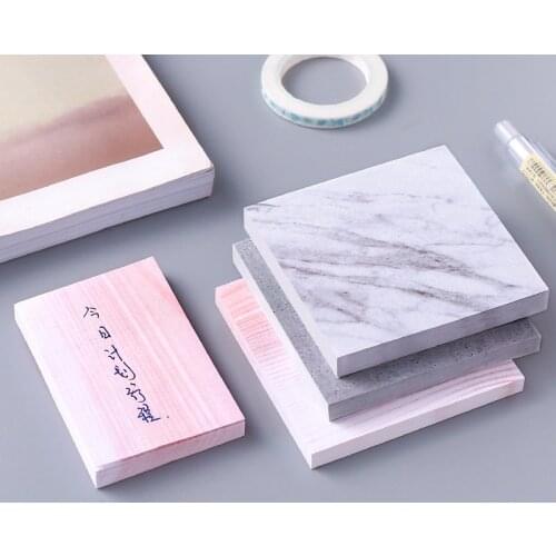 Cute and Convenient Stickers Tearable Cartoon Note Paper Creative Stationery for Primary School Students Kawaii Memo Pad