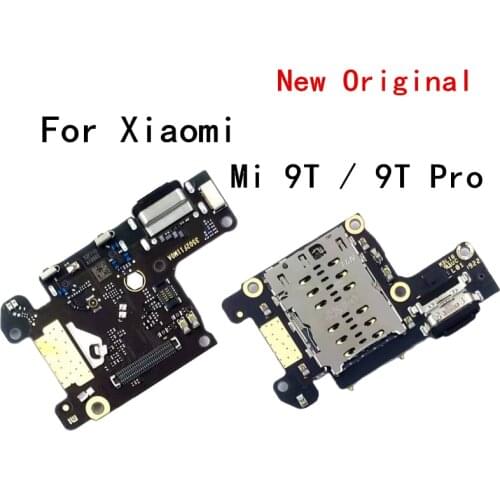 New Original Charging Port For Xiaomi 9t Charge Board For Mi 9 T Pro USB Plug PCB Dock Connector Flex Cable Replacement Parts