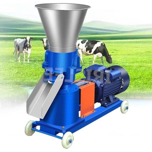KL125 4KW Pellet Press Animal Feed Wood Pellet Mill Biomass Pellet Machine 120kg/h