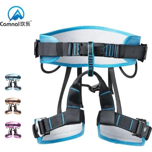 P391 Mountaineering Safety Belt Rock Climbing High-altitude Operation Speed Drop Half-length Engineering Protection Safety Belt