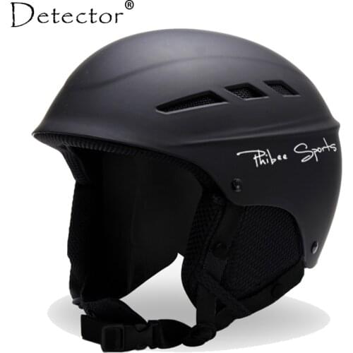 Detector Ski Snowboard Helmet Men Women Kid Skating Snowboarding Skiing Integrally-molded Sport Helmet for Children Boy Girl