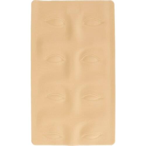Silicone 3D Eyebrow Makeup Tattoo Fake Skin Tattooing Practice Beauty Tool