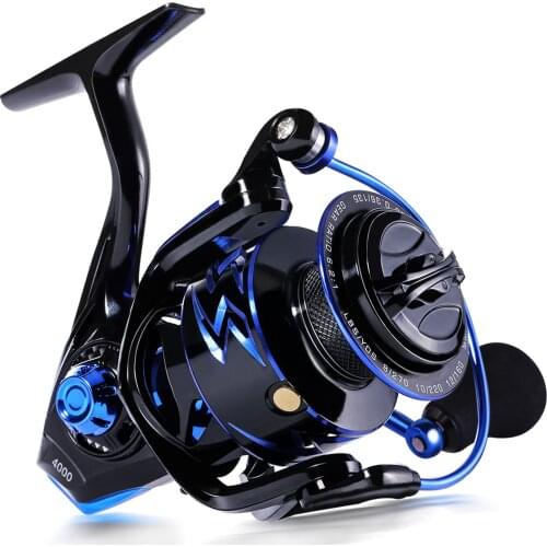 Sougayilang Ultralight Spinning Fishing Reel 1000-4000 Metal Spool Profession Bait Finesse System Trout Fishing Reel Carp Reel