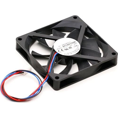 Replacement Ultra-thin Brushless Cooling Fan for Delta AFC0912DB 12V 0.45A Double Ball Cooler Fan Computer CPU Fan Repair Part
