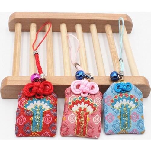 1pcs Omamori Meeting Love Marriage Pendant Keychains Present Family Friend