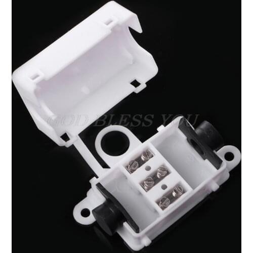 10A 250V AC 3 Pin IP44 Waterproof Electrical Cable Wire Connector Junction Box Drop Shipping