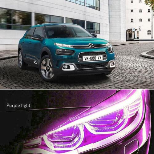 30cm 45cm 60cm 70cm Turn Light+Daytime running light For citroen c4 c5 c3 C1 C2 C6 C8 BERLINGO C-CROSSER C-ELYSEE 2pc