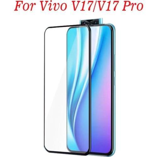 3D Full Glue Tempered Glass For Vivo V17 Full Screen Cover Explosion-proof Screen Protector Film For Vivo V17 Pro