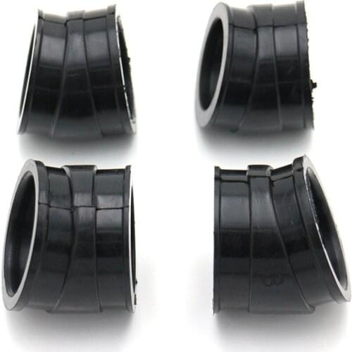 4pcs Carburetor Carb Intake Boot Joint Set For Honda CB750 1979-1983 Motorcycle