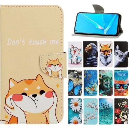 A52 A92 Case on For Coque OPPO A52 Case Leather Flip Cover na for OPPO A 52 A72 A92 Fundas Wallet Phone Case Card Holder Etui