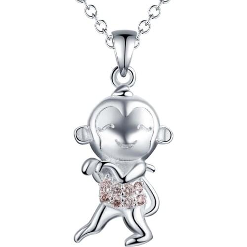 AN1738 Hot Sale New Arrival Silver Plated Necklaces Fine Jewelry,Wholesale 925 Charms Factory Price Fashion Pendants /axfajoma