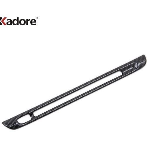 For Mazda CX-5 CX5 2017 2018 2019 2020 KF Interior Accessories Carbon Fiber CD Control Panel Decoration Cover Trim Car Styling