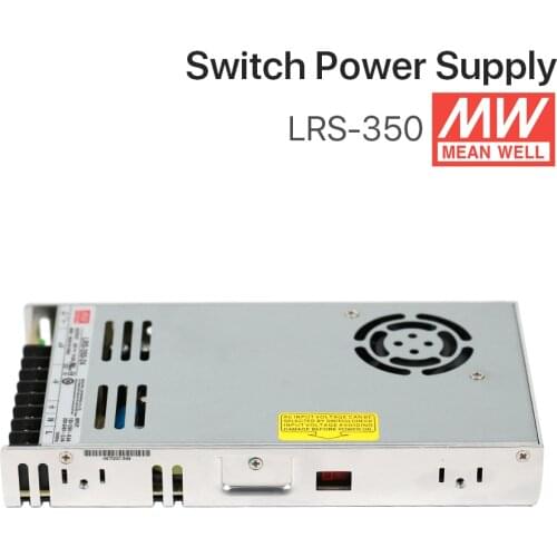 Ming Wei LRS-350 Switching Power Supply 12V 24V 36V 48V 350W Original MW Taiwan Brand LRS-350-24 Adapter 3D Printer Parts