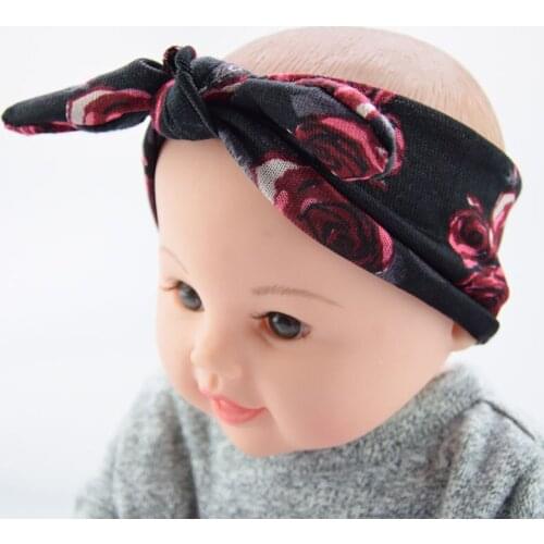 2PCS Baby Girls Boys Knot Bow Hairbands Leopard Print Mom Mother & Baby Hair Bands Headwear Parent-Child Turban Hair Accessories