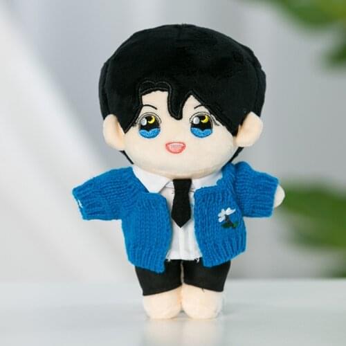 Doll Clothes 20cm Kawaii Clothes Kpop Baby Doll Plush Only Dolls Clothes Lovely Toys Dolls Accessories for Korea Kpop Doll Gift