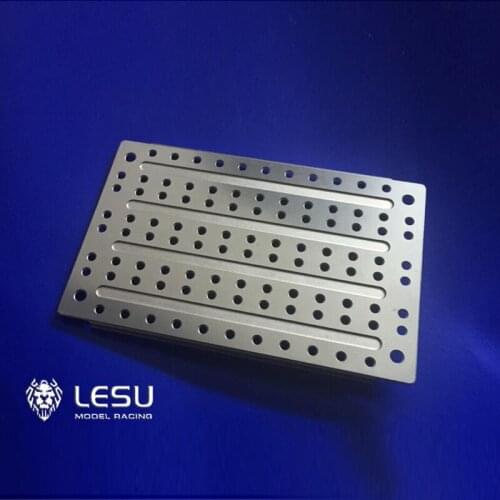 LESU Metal Fifth Wheel Traction Base Pedal for 1/14 Tamiya RC Tractor Truck DIY Model Car Scania Benz MAN