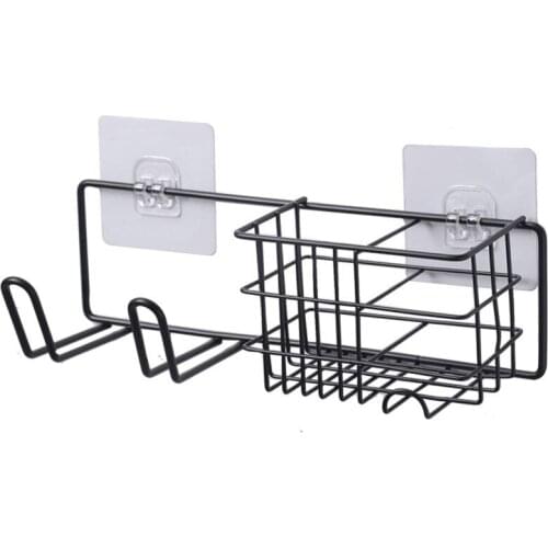 Wall Mounted Hair Dryer Storage Organizer Rack Holder Hanger Using in Bathroom Salon Stylist Tool Drier Hair Dryer Rack