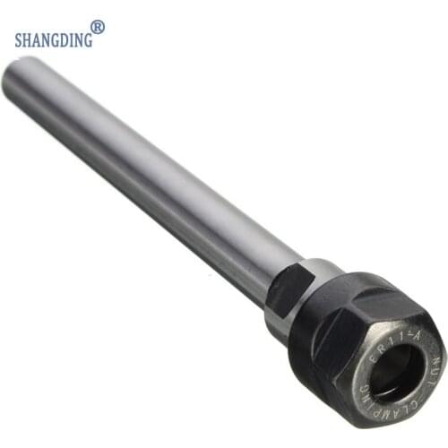 New Arrival 100mm C10 ER11A 100L Collet Chuck Holder CNC Milling Extension Rod Straight Shank Hot Sale