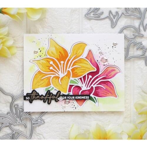 New Flower leaf decoration metal Cutting Dies Stencils DIY Scrapbooking Paper/photo Cards Embossing Dies