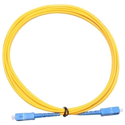 High quality SC UPC-SC UPC single mode Simplex Fiber Optic Patch Cord SC FTTH Fiber jumper Free Shipping