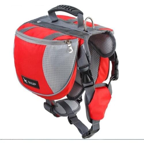 Pet Dog Bag Portable Oxford Cloth Material Pet Bag Reflective Adjustable Strap outdoor Dog Backpack Daily Pet Supplies PB801