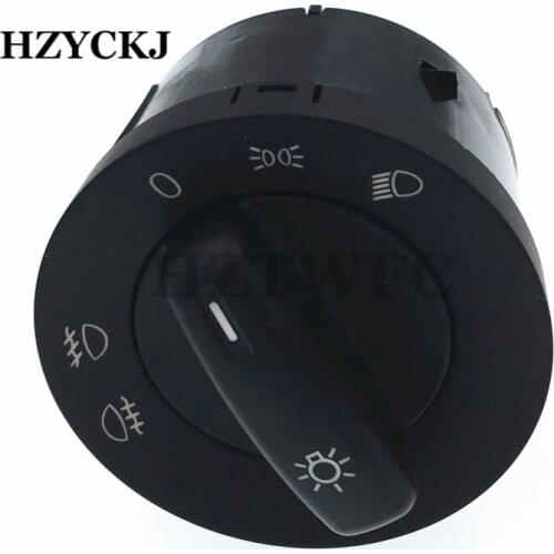 High Quality Fog Switch Lamp Knob Control Switch For VW Passat B6 Golf V5 Jetta III Touran CaddyIII Kasten Kombi EOS 1K0941431Q