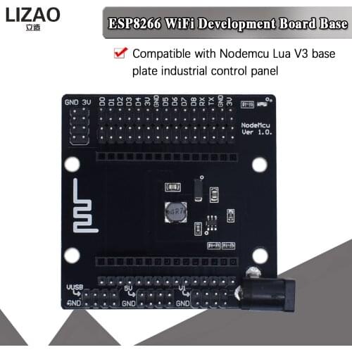 WAVGAT NodeMcu Node MCU Base ESP8266 Testing DIY Breadboard Basics Tester suitable for NodeMcu V3