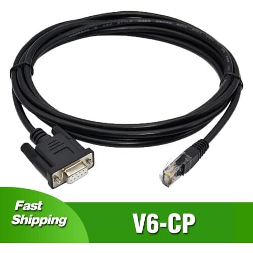 V6-CP UG00C-T for HAKKO V6 V7 V8 Series HMI Touch Panel Programming Cable RS232 to RJ45 Adapter Data Communication Line