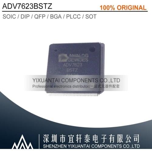 1pcs/lot 5pcs/lot 10pcs/lot Free shipping 100% original ADV7623BSTZ ADV7623 LQFP144