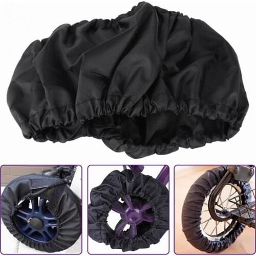 1pc Dust Proof Wheel Cover For Baby Stroller Pushchair Oxford Cloth Anti Dirty Wheel Sleeve Pram Accessories