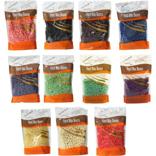 100g Solid Hard Wax Beads Beans Hair Removal Hot Film No Strip Depilatory Wax Pellet for Body Bikini Hair Removal Bean Dropship