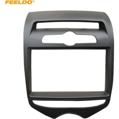 FEELDO 2Din Car Radio Panel Plate Fascia Frame For Hyundai IX20 (Manual AC) 2012 Stereo Refitting Dash Frame Trim Kit #AM5125