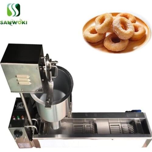 Automatic donut machine with single row fryer Donut Maker Circle Donut Fryer maker Doughnut maker making Machine