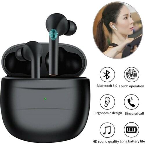 Earphones Wireless Touch Control In Ear Sport Headset Charging Box Noise Cancelling Hifi Stereo Earbuds with Mic