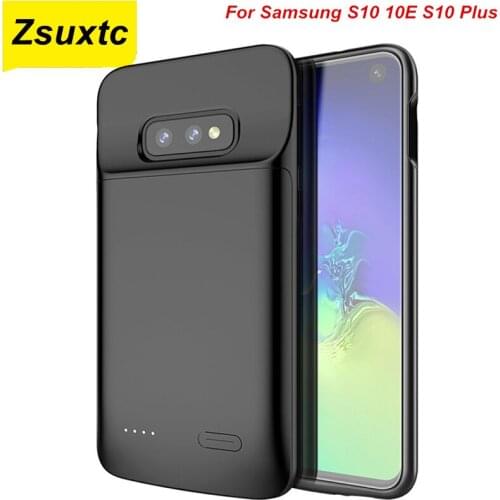 For Samsung Galaxy S10 S10 + Plus S10E Battery Charger Case Power Bank Charge For Samsung S10 Battery Charger Case