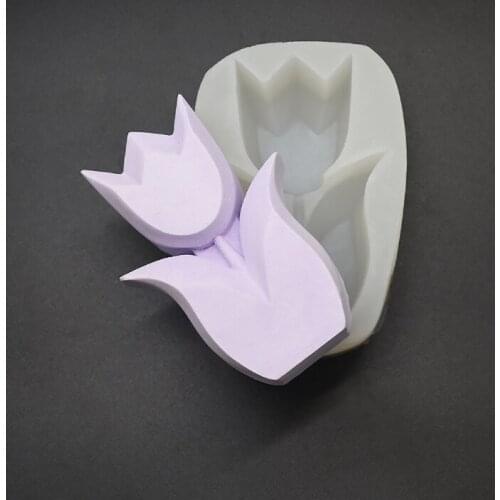Flower Aromatherapy Epoxy Resin Mold DIY Crafts Candle Plaster Silicone Mould