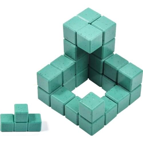 Childrens Educational Space Thinking Training 3D Building Model Brain Teasers Cube Intellectual Toys