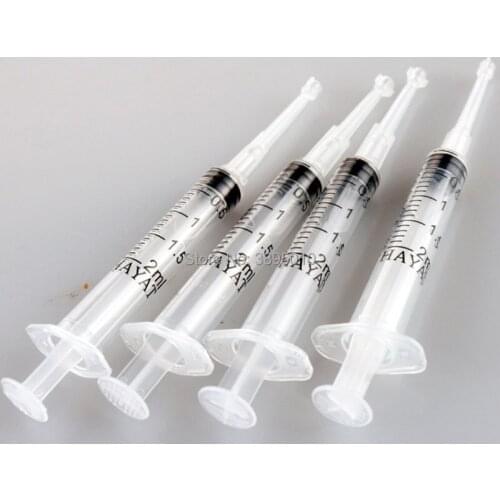 2ml transparent needle tube Scale distributor For refillable perfume bottle tools F529