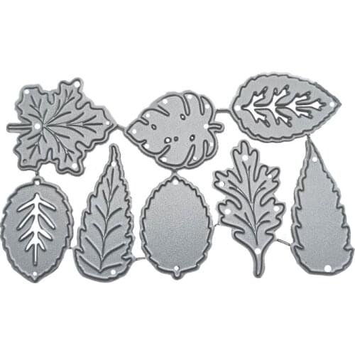 Maple Leaf Metal Cutting Dies Stencil DIY Scrapbooking Album Paper Card Template Mold Embossing Craft Decoration