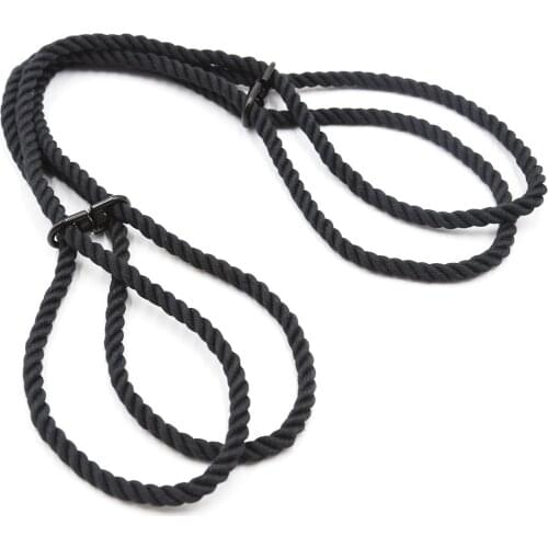 Soft Adjustable Erotic Slave Professional Bondage Rope Handcuffs Shibari Flirting Toys For Fetish Adults Games Wrist Restraint