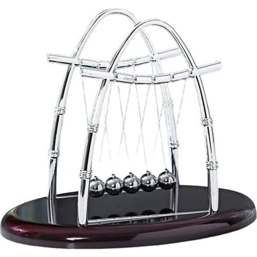 New Pendulum Inertial Collision Ball Desktop Ornaments Childrens Educational Toys Desktop Balance Ball Decompression Game