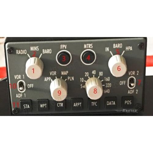 EFIS panel FSX P3D simulation module PMDG 737 control board supports Boeing 747,777