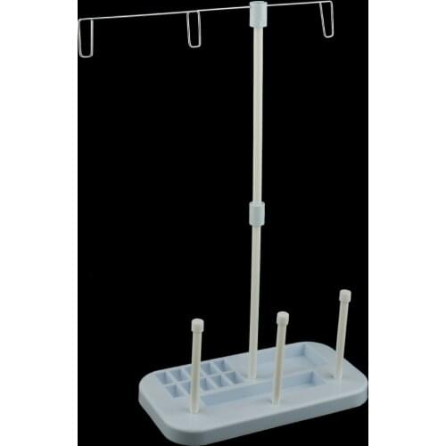 Plastic Three Cone Spools Thread Stand Holder for Sewing Machines Serger