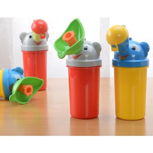 500ml Baby Car Portable Urinal Baby Care Potties Car Toilet Camping Boy Girl Kids Potty Vehicular Travel Urinal Car Toilet 35118
